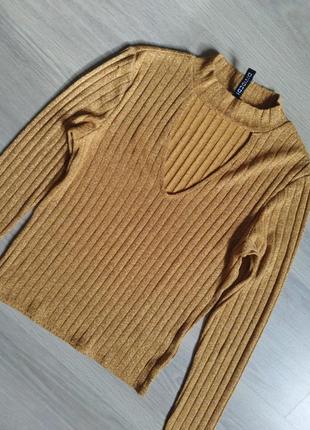 Гірчична кофта h&m.рs/m