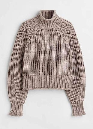 Объемный свитер h&m
