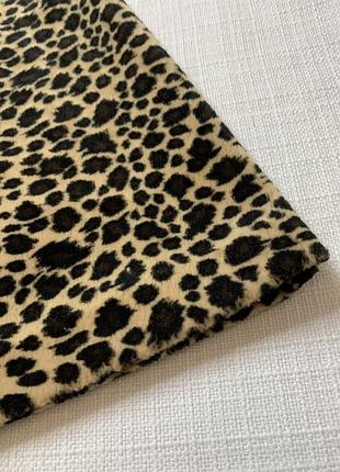 Спілниця леопардова міні тепла м’яка 3