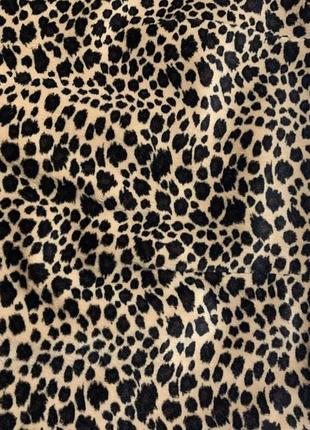 Спілниця леопардова міні тепла м’яка 2