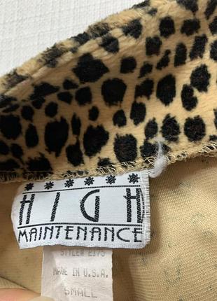 Спілниця леопардова міні тепла м’яка 5