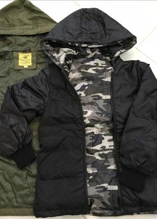 Куртка пуховик 2 в 1 р.128