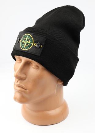 Мужская шапка stone island new 2024 - 2025