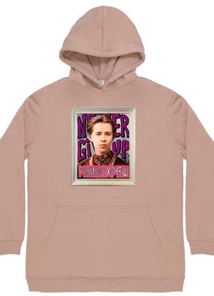 Худи от бренда vidro "делай что хочешь", с лесей украинкой