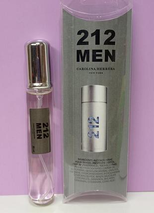 Парфюм в стиле carolina herrera 212 men 20 мл. мужской парфюм.