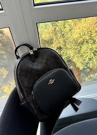 Оригинальный рюкзак coach натуральная кожа