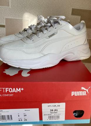 Кросовки puma cilia white 39 р-р