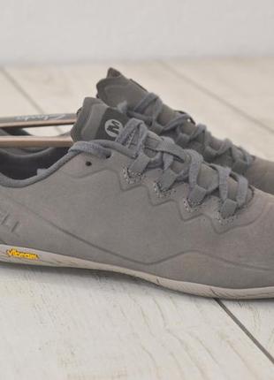 Merrell barefoot glove 3 жіночі шкіряні кросівки сірого кольору оригінал 42 розмір