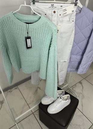 Свитер с образным вырезом  vero moda