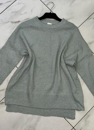 Женский свитер свитерок джемпер пуловер мятный sinsay xl-xxl (52-54-56)