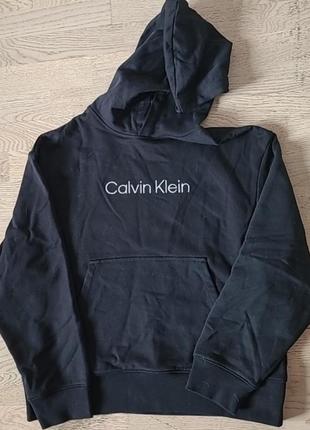 Худи, кофта черная женская calvin klein
