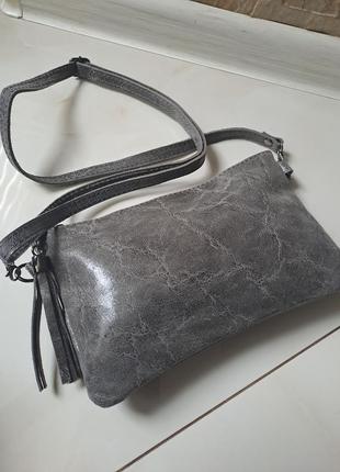 Шкіряна сумка крос-боді borse in pelle