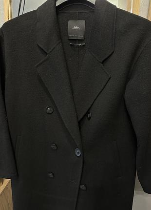 Пальто із вовни zara6 фото