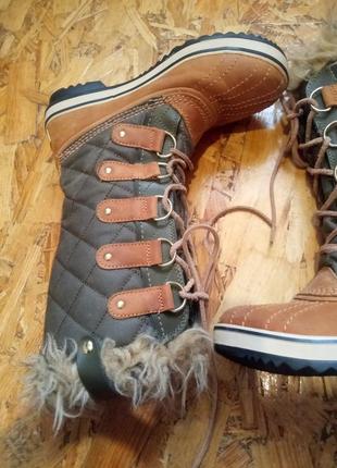 Зимние не промокаемые ботинки ботинки сапоги sorel waterproof2 фото