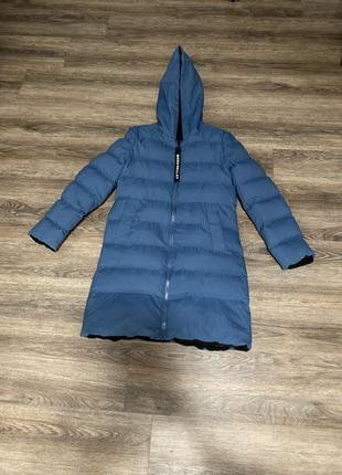 Куртка жіноча двостороння подовжена тепла