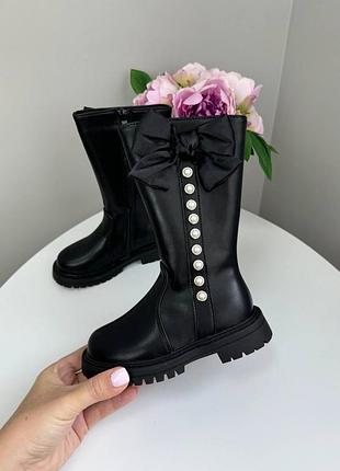 Ботинки для девочки осень весна