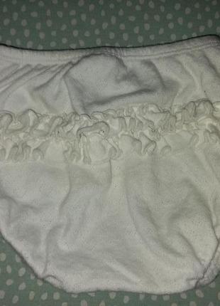Трусики с рюшками 12-18 мес