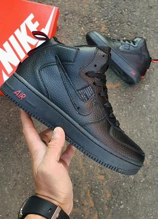 Женские кроссовки nike air force 1 utility black3 фото