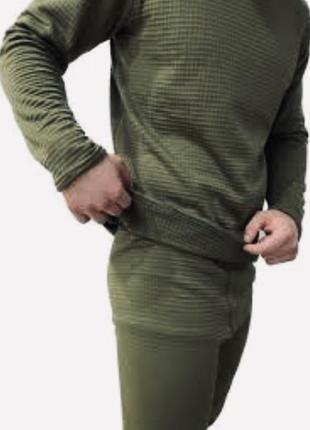 Комплект термобелья вафелька на флисе