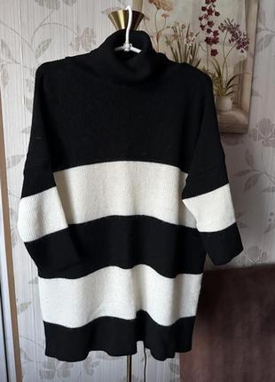 Теплий светр zara вовна альпака oversized