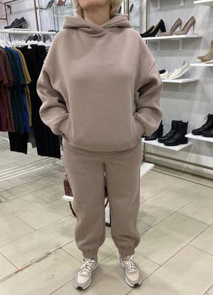 Теплый женский костюм на флисе
