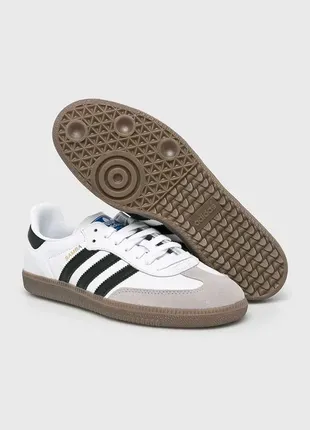 Adidas samba gum vegan кеди