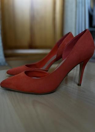 Туфлі жіночі помаранчеві new look