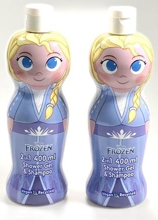 Гель для душу та шампунь frozen 2в1 400 мл