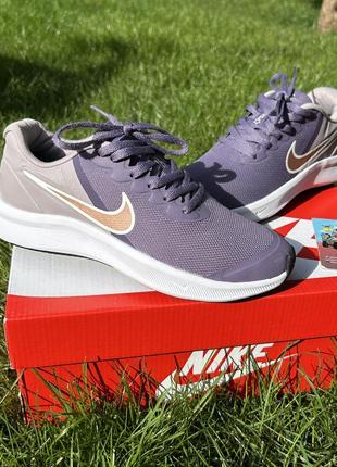 Женские спортивные кроссовки для бега nike star runner 3 оригинал react1 фото