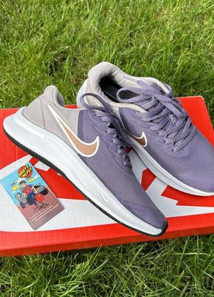 Женские спортивные кроссовки для бега nike star runner 3 оригинал react8 фото