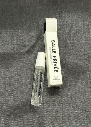 Salle privee monochrome eau de parfum пробник парфюма ниша
