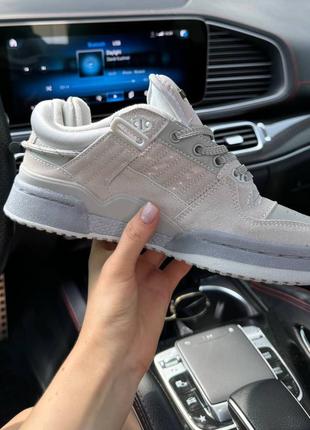 Adidas forum x bad bunny clever кеди