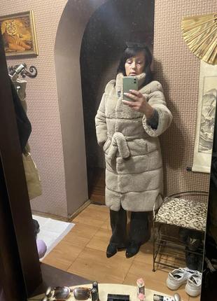 Шуба з еко хутра1 фото