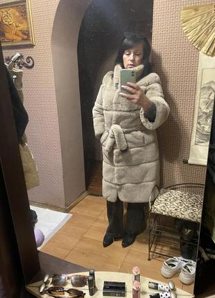 Шуба з еко хутра3 фото