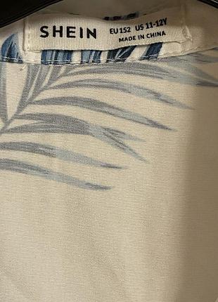 🥰 рубашка на мальчика shein  152 6