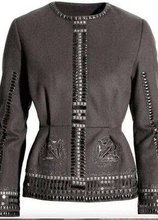 Пиджак жакет шерсть из премиум коллекции h&m, р. m