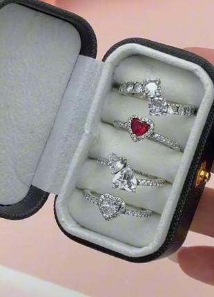 Серебряная кольца оборот сияния 💗
серебряная кольца «красное сердце»💗
серебряная кольца два сердца💗
серебряная кольца "блестящее прозрачное сердце" 💗