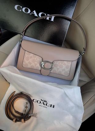 Сумка кожаная coach