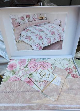 Комплект постельного белья сатин мягкий и нежный