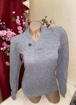 Шерстяной мужской свитер pull&bear p.s