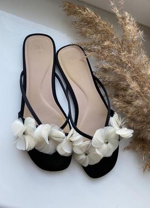 Шлёпки zara 39 размер