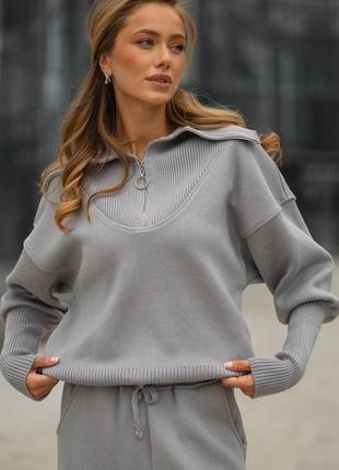 Костюм італійська пряжа 70% мерінос