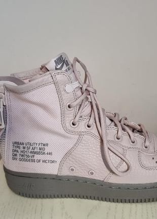 Кроссовки высокие nike air 38