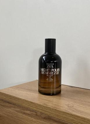 Духи zara night pour homme iii/ чоловічі духи zara