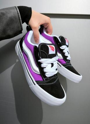 Vans knu skool purple, женские кроссовки, женккие кроссовки
