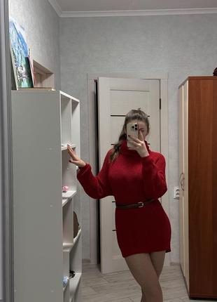 Свитер-сукня