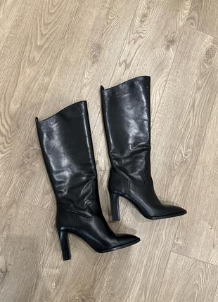 Zara сапоги, zara сапоги3 фото