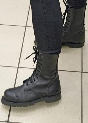 Сапоги, берцы кожаные 36 размер