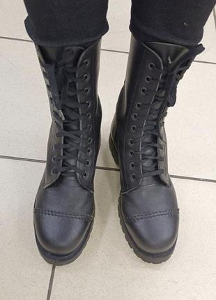 Сапоги, берцы кожаные 36 размер