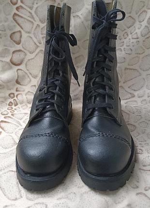 Сапоги, берцы кожаные 36 размер